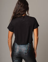 Stay Human Essential Tee Black