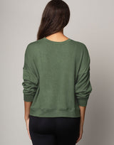 Weekend Pullover Deep Sage