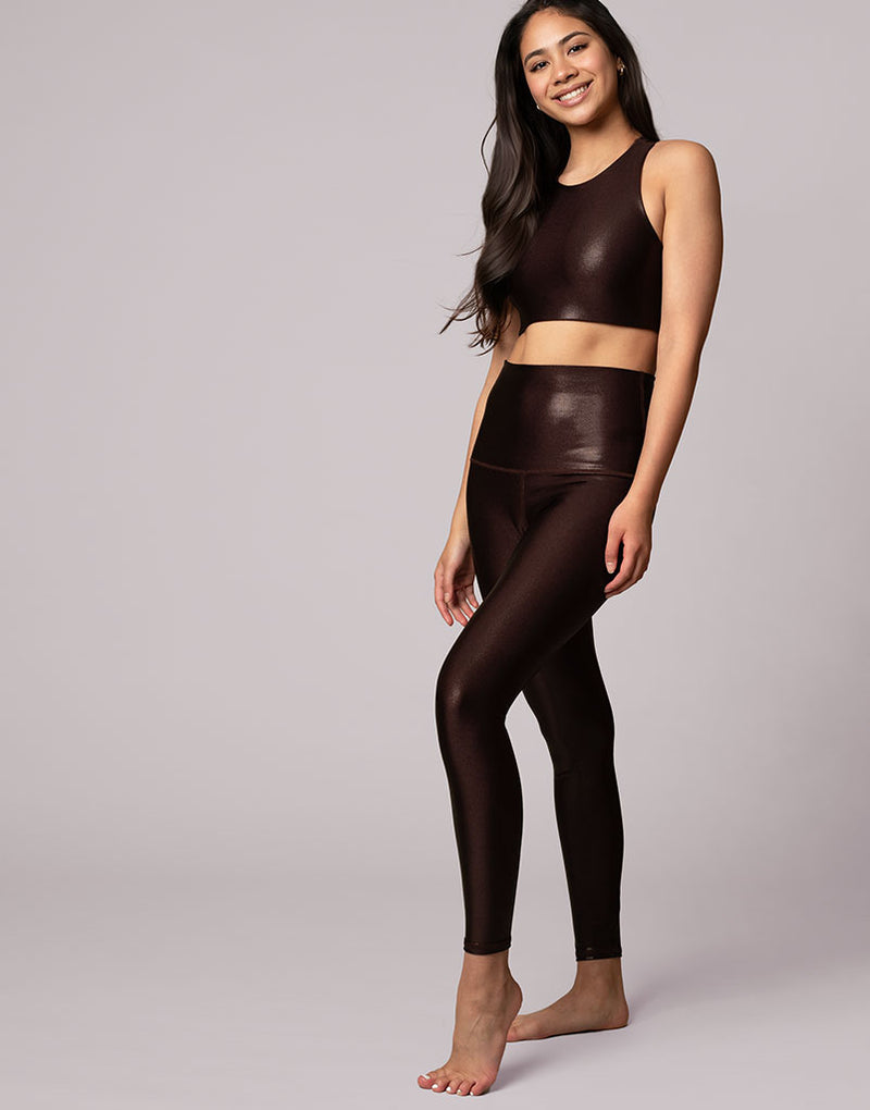 Chocolate Shimmer Crop