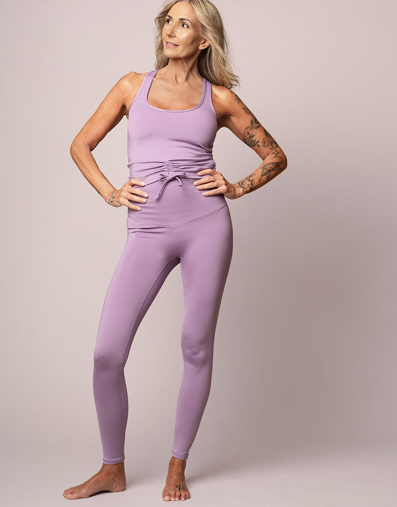 Freestyle Flat Front Legging Lavender