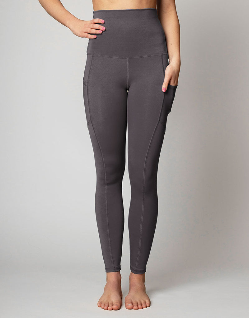 Freestyle Pocket Legging Charcoal