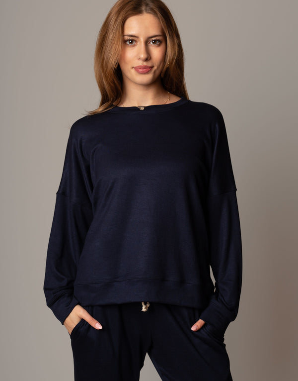 Weekend Pullover Navy