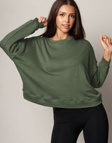 Weekend Pullover Deep Sage