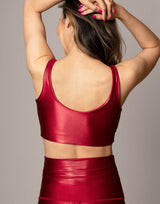 Red Lacquer V Crop